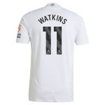 Aston Villa aston villa adidas away authentic shirt 2024-25 with watkins 11 printing Kits - Official Football Shirts & Training Gear