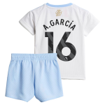Aston Villa aston villa adidas away baby kit 2024-25 with a.garcía 16 printing Kits - Official Football Shirts & Training Gear