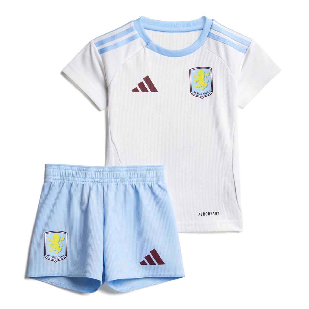 Aston Villa aston villa adidas away baby kit 2024-25 with custom printing Kits - Official Football Shirts & Training Gear