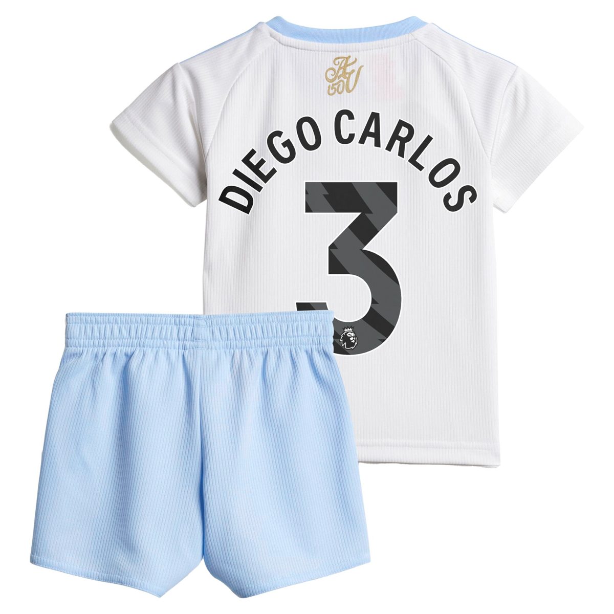 Aston Villa aston villa adidas away baby kit 2024-25 with diego carlos 3 printing Kits - Official Football Shirts & Training Gear