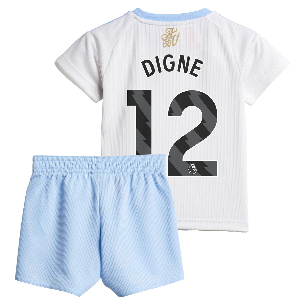 Aston Villa aston villa adidas away baby kit 2024-25 with digne 12 printing Kits - Official Football Shirts & Training Gear