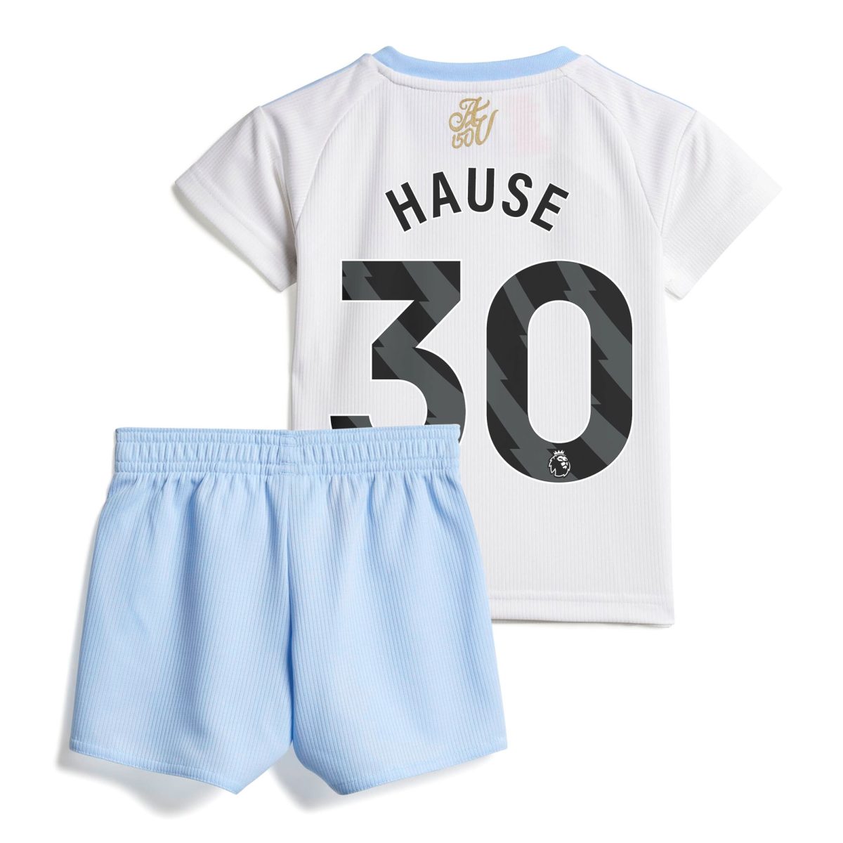 Aston Villa aston villa adidas away baby kit 2024-25 with hause 30 printing Kits - Official Football Shirts & Training Gear