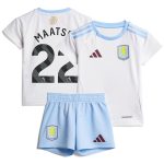 Aston Villa aston villa adidas away baby kit 2024-25 with maatsen 22 printing Kits - Official Football Shirts & Training Gear