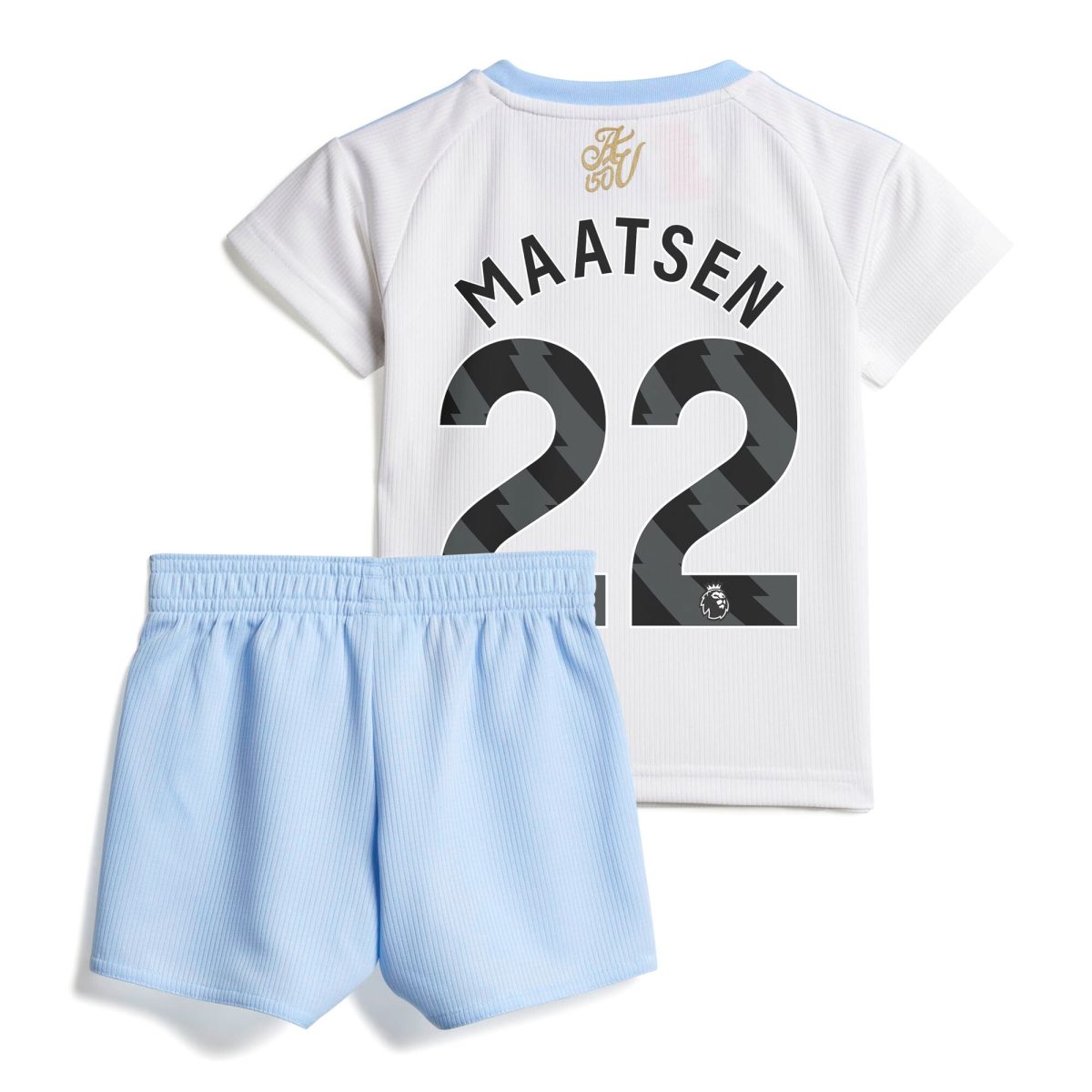 Aston Villa aston villa adidas away baby kit 2024-25 with maatsen 22 printing Kits - Official Football Shirts & Training Gear