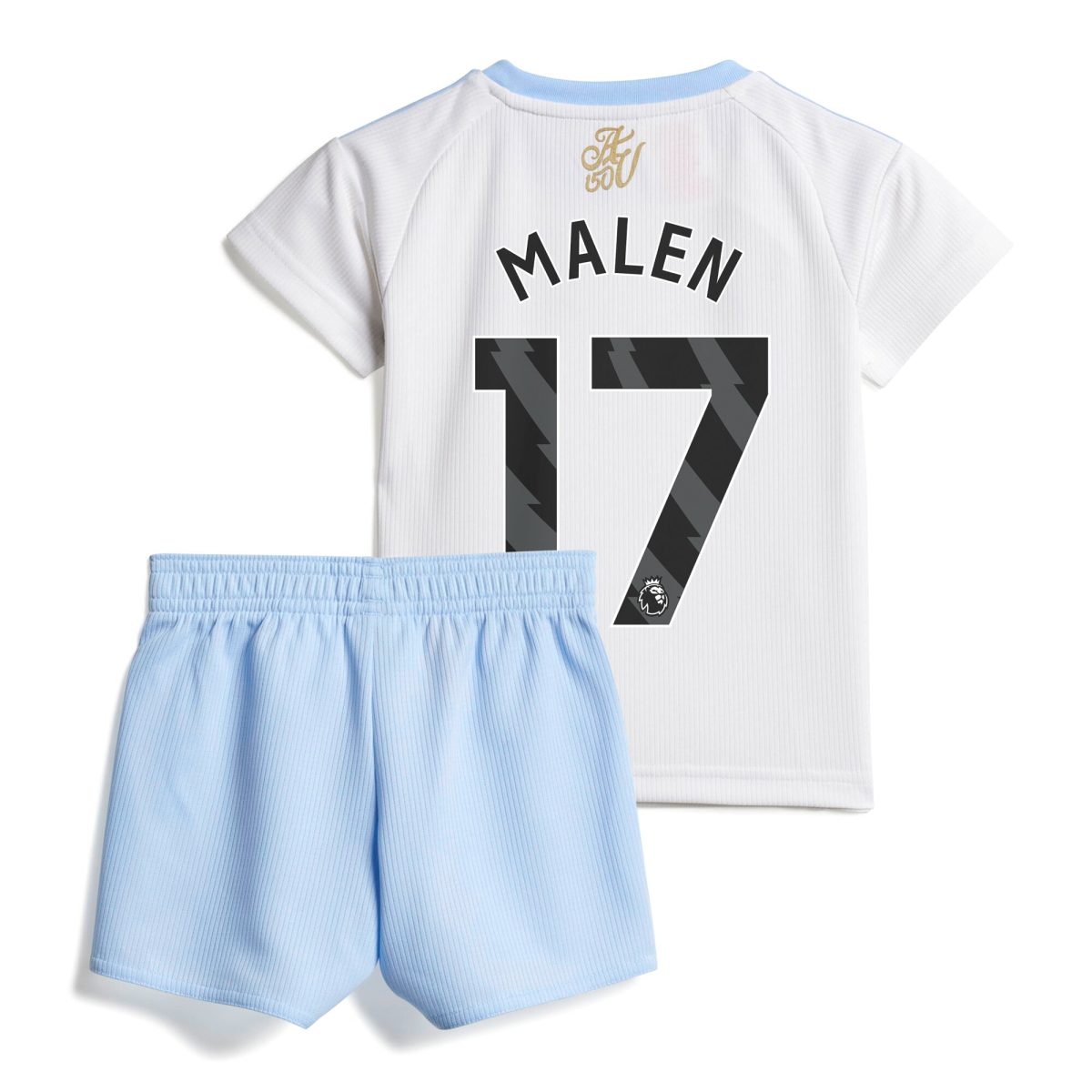 Aston Villa aston villa adidas away baby kit 2024-25 with malen 17 printing Kits - Official Football Shirts & Training Gear