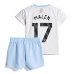 Aston Villa aston villa adidas away baby kit 2024-25 with malen 17 printing Kits - Official Football Shirts & Training Gear