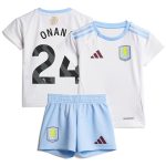 Aston Villa aston villa adidas away baby kit 2024-25 with onana 24 printing Kits - Official Football Shirts & Training Gear