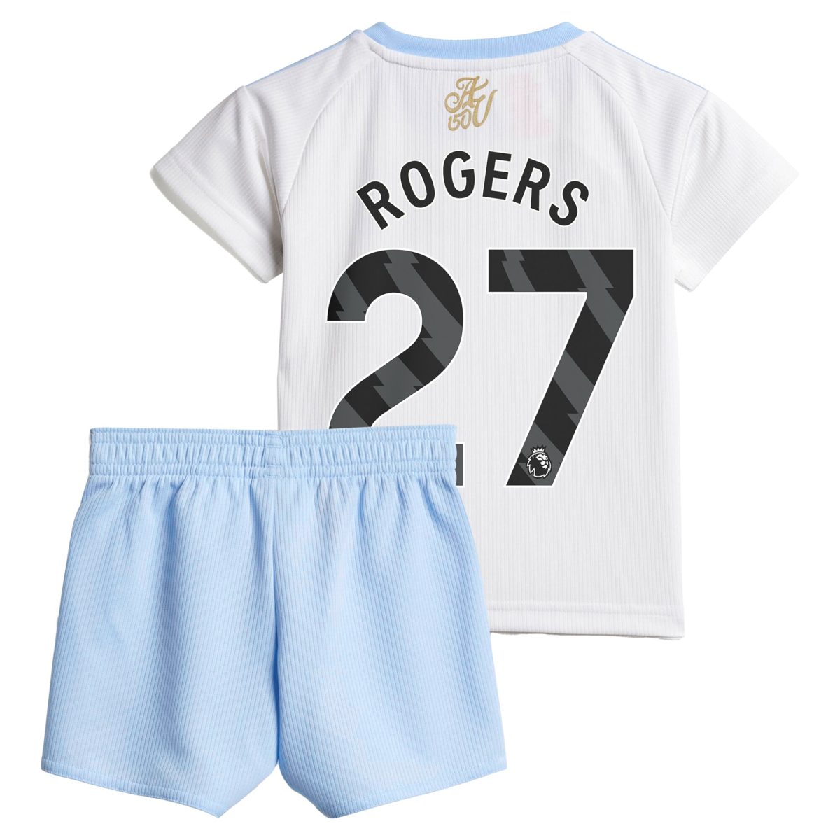 Aston Villa aston villa adidas away baby kit 2024-25 with rogers 27 printing Kits - Official Football Shirts & Training Gear