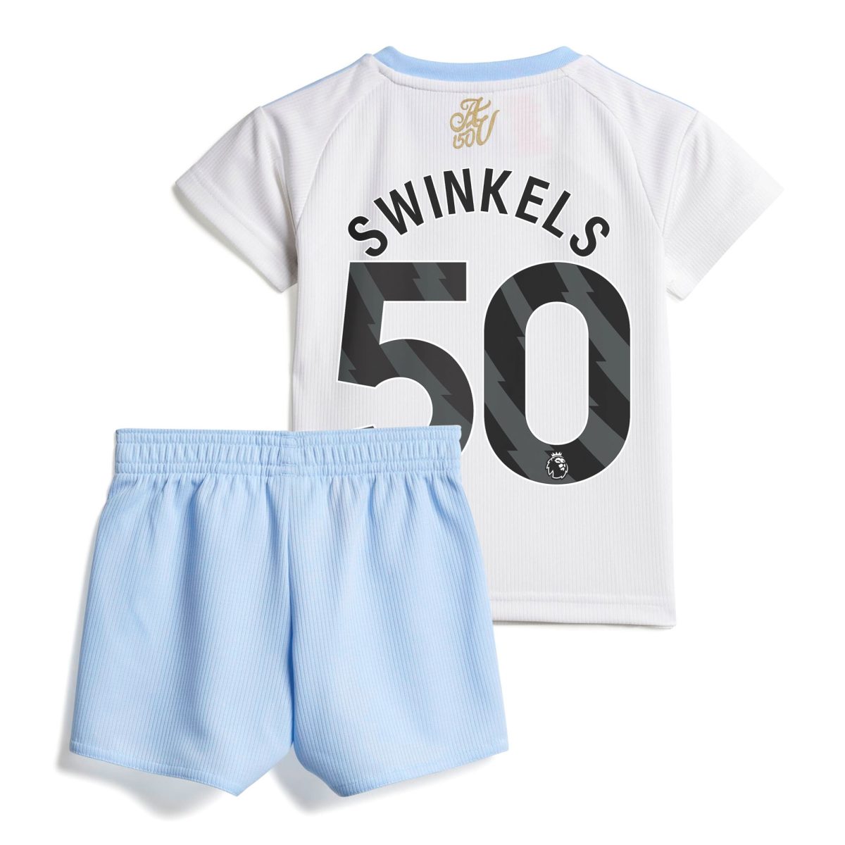 Aston Villa aston villa adidas away baby kit 2024-25 with swinkels 50 printing Kits - Official Football Shirts & Training Gear