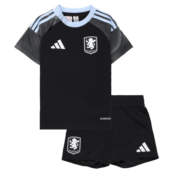 Aston Villa aston villa adidas away baby kit 2025-26 with custom printing Kits - Official Football Shirts & Training Gear
