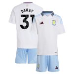 Aston Villa aston villa adidas away mini kit 2024-25 with bailey 31 printing Kits - Official Football Shirts & Training Gear
