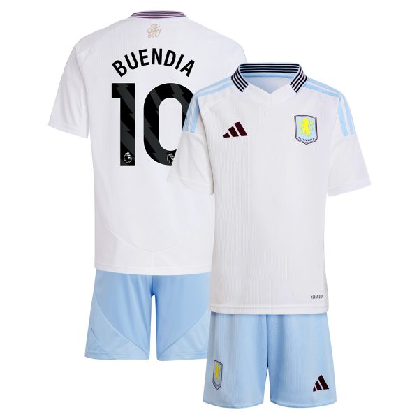 Aston Villa aston villa adidas away mini kit 2024-25 with buendia 10 printing Kits - Official Football Shirts & Training Gear