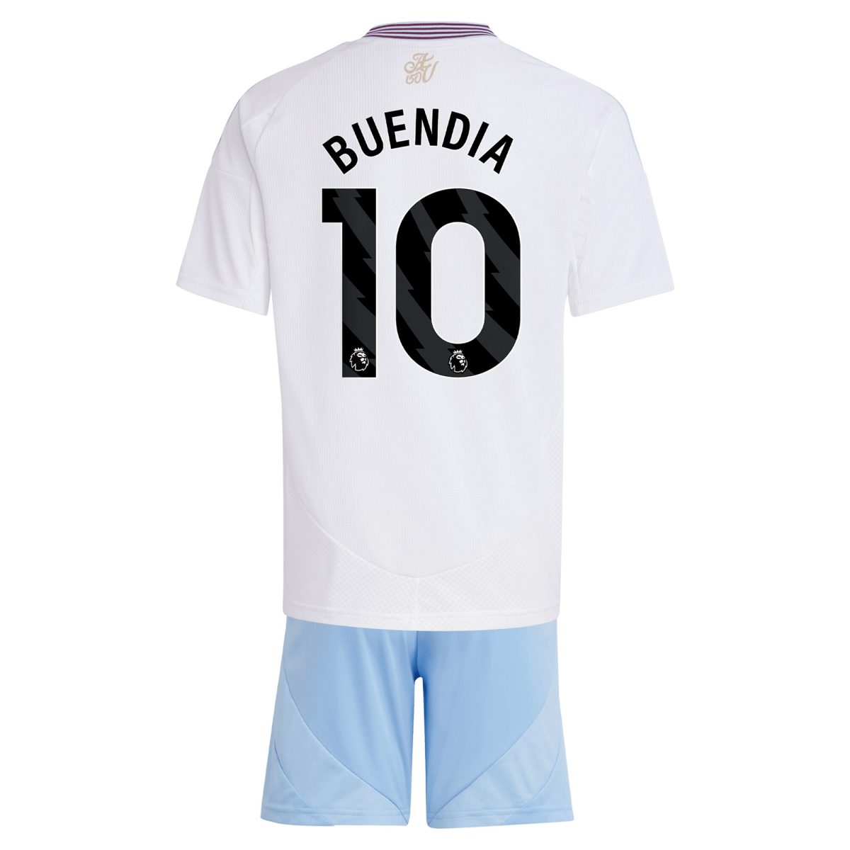 Aston Villa aston villa adidas away mini kit 2024-25 with buendia 10 printing Kits - Official Football Shirts & Training Gear