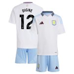 Aston Villa aston villa adidas away mini kit 2024-25 with digne 12 printing Kits - Official Football Shirts & Training Gear
