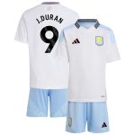 Aston Villa aston villa adidas away mini kit 2024-25 with j.duran 9 printing Kits - Official Football Shirts & Training Gear
