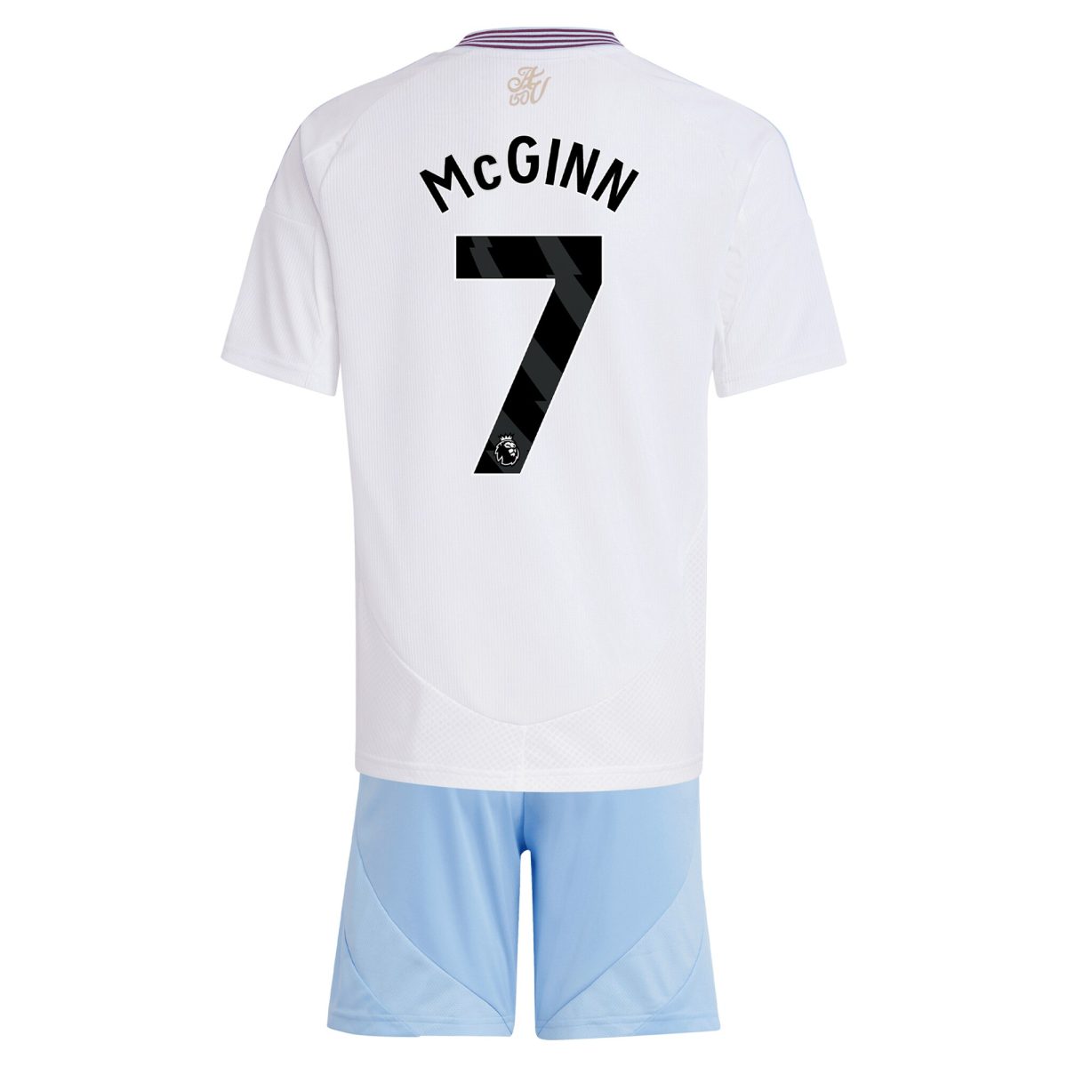 Aston Villa aston villa adidas away mini kit 2024-25 with mcginn 7 printing Kits - Official Football Shirts & Training Gear