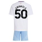 Aston Villa aston villa adidas away mini kit 2024-25 with swinkels 50 printing Kits - Official Football Shirts & Training Gear