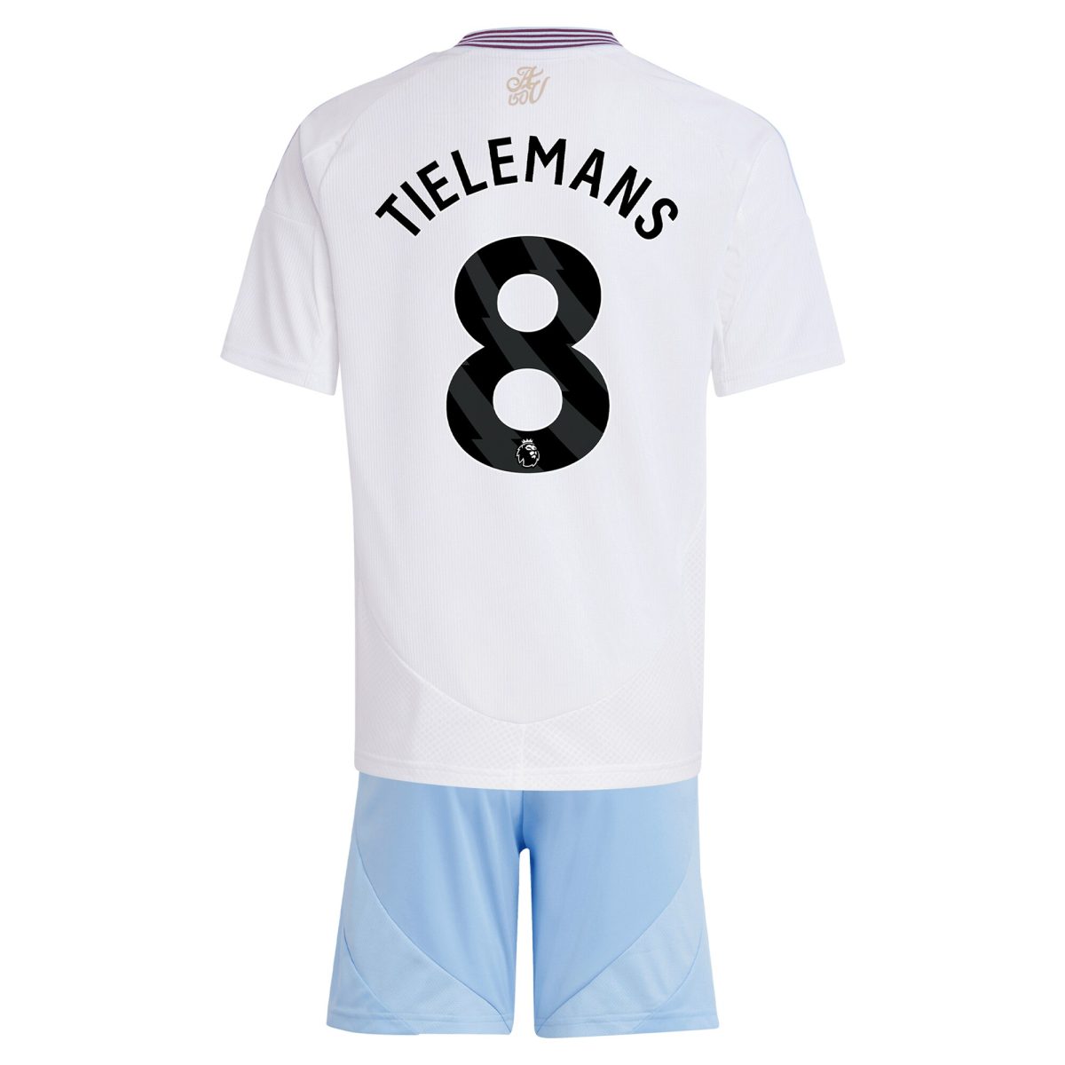 Aston Villa aston villa adidas away mini kit 2024-25 with tielemans 8 printing Kits - Official Football Shirts & Training Gear
