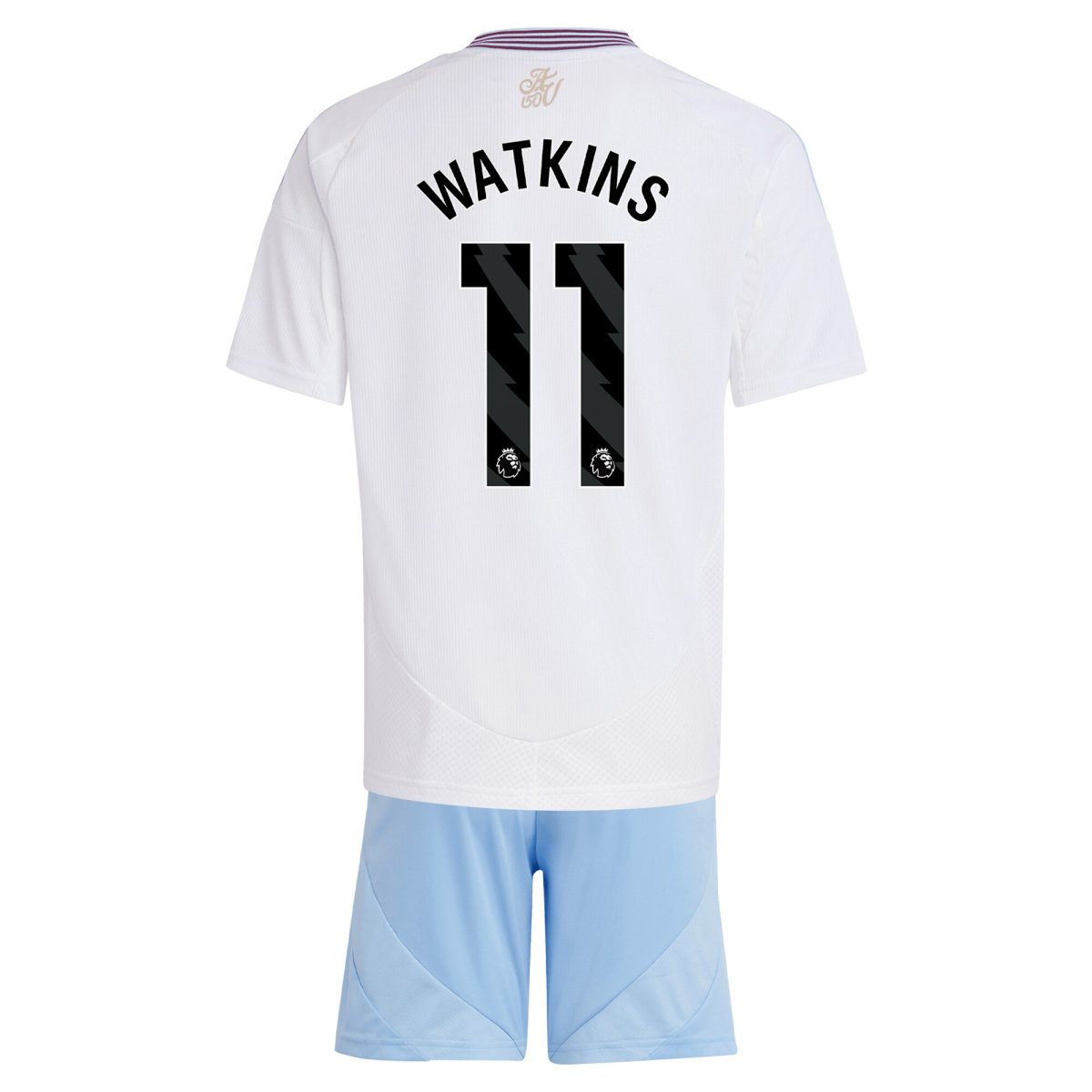 Aston Villa aston villa adidas away mini kit 2024-25 with watkins 11 printing Kits - Official Football Shirts & Training Gear