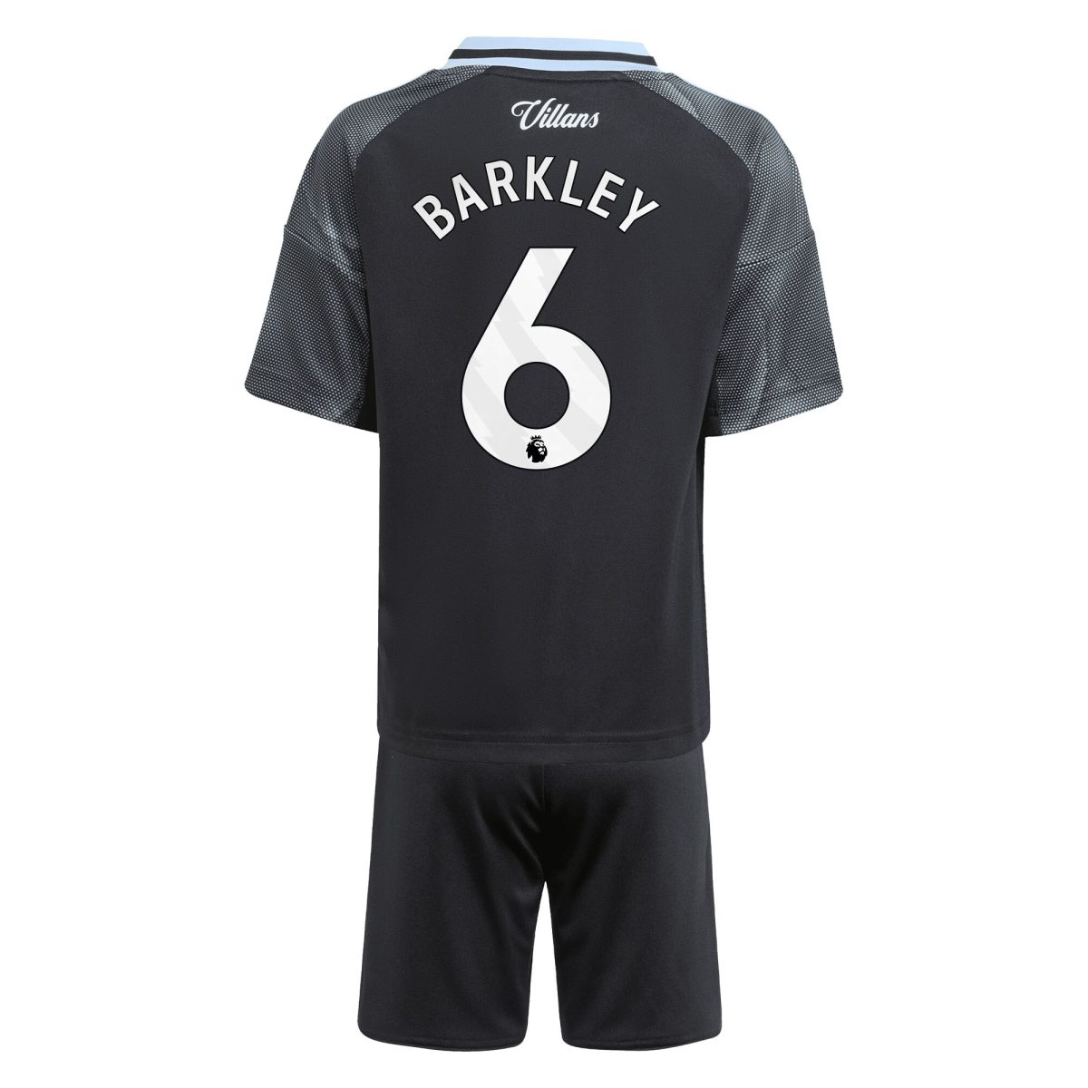 Aston Villa aston villa adidas away mini kit 2025-26 with barkley 6 printing Kits - Official Football Shirts & Training Gear