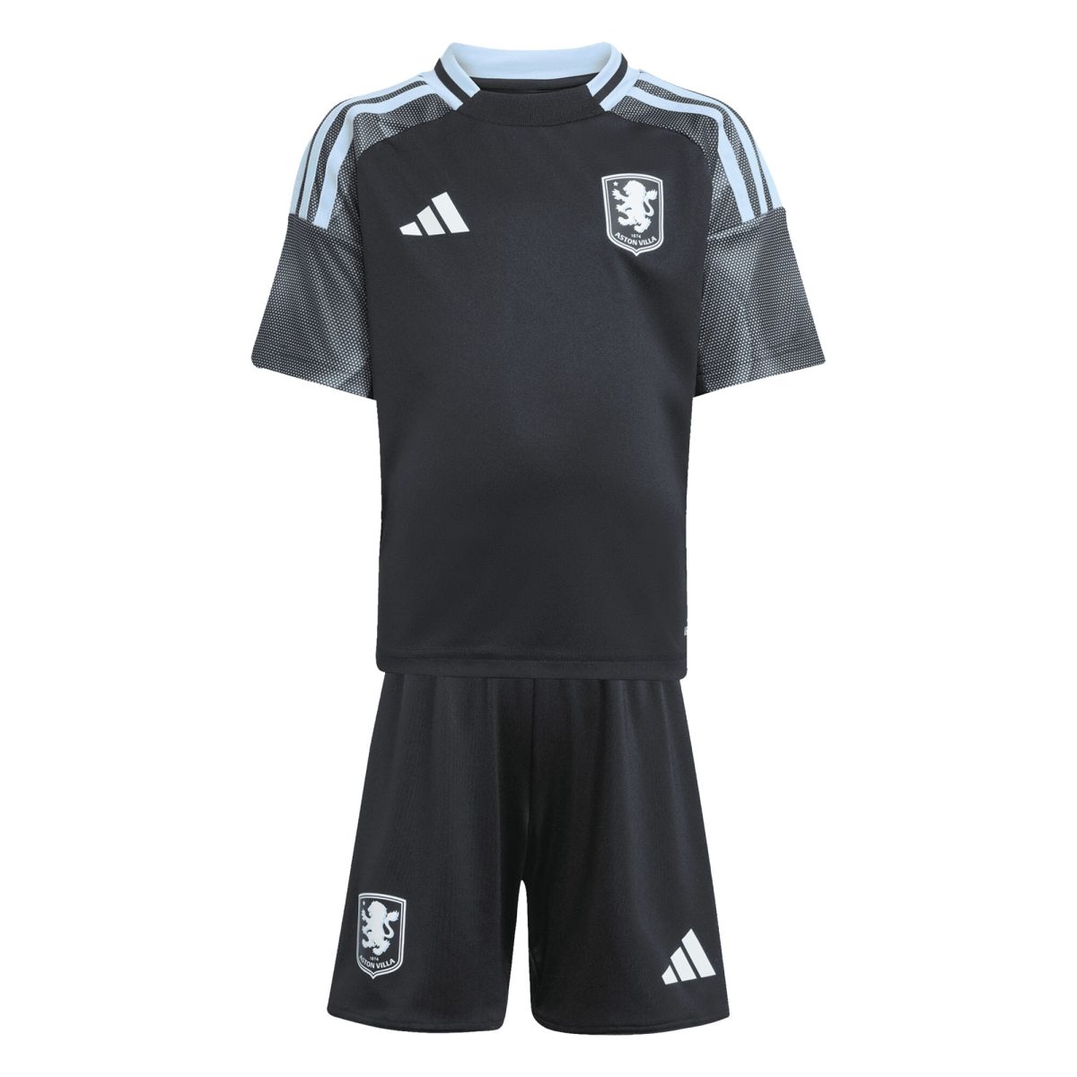 Aston Villa aston villa adidas away mini kit 2025-26 with bogarde 26 printing Kits - Official Football Shirts & Training Gear
