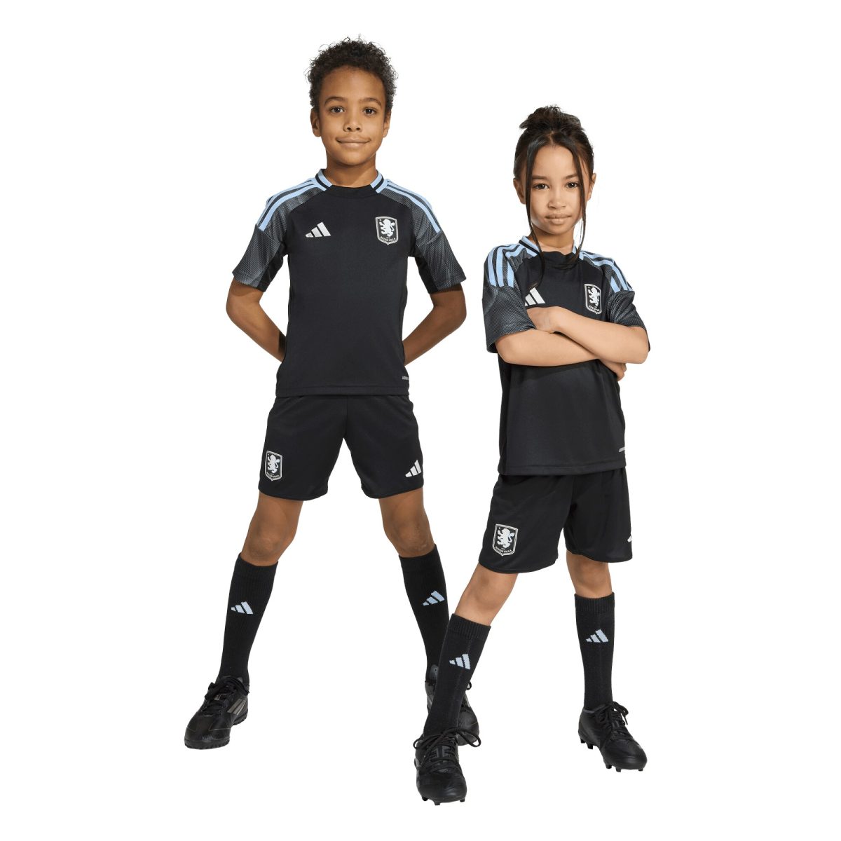 Aston Villa aston villa adidas away mini kit 2025-26 with custom printing Kits - Official Football Shirts & Training Gear