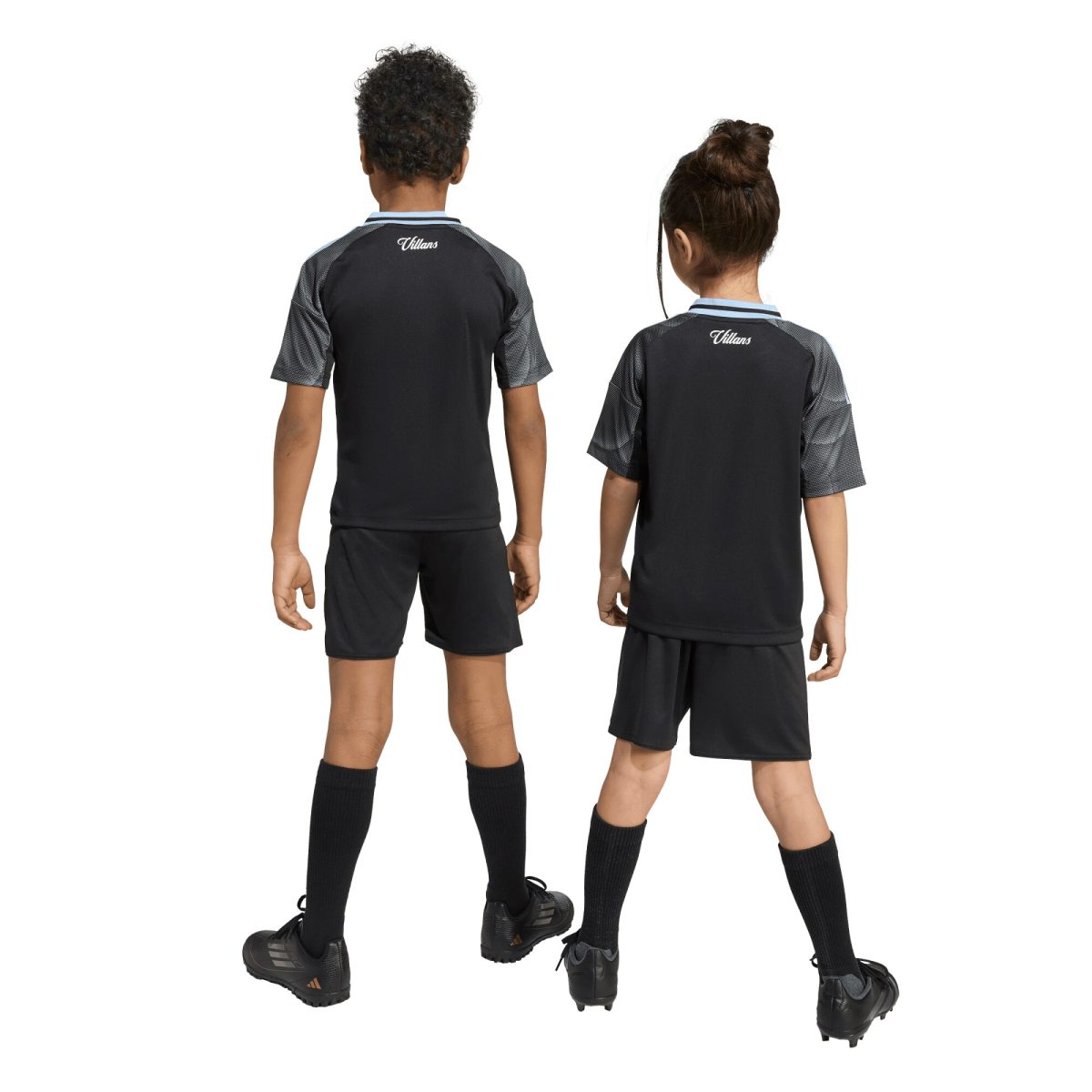 Aston Villa aston villa adidas away mini kit 2025-26 with custom printing Kits - Official Football Shirts & Training Gear