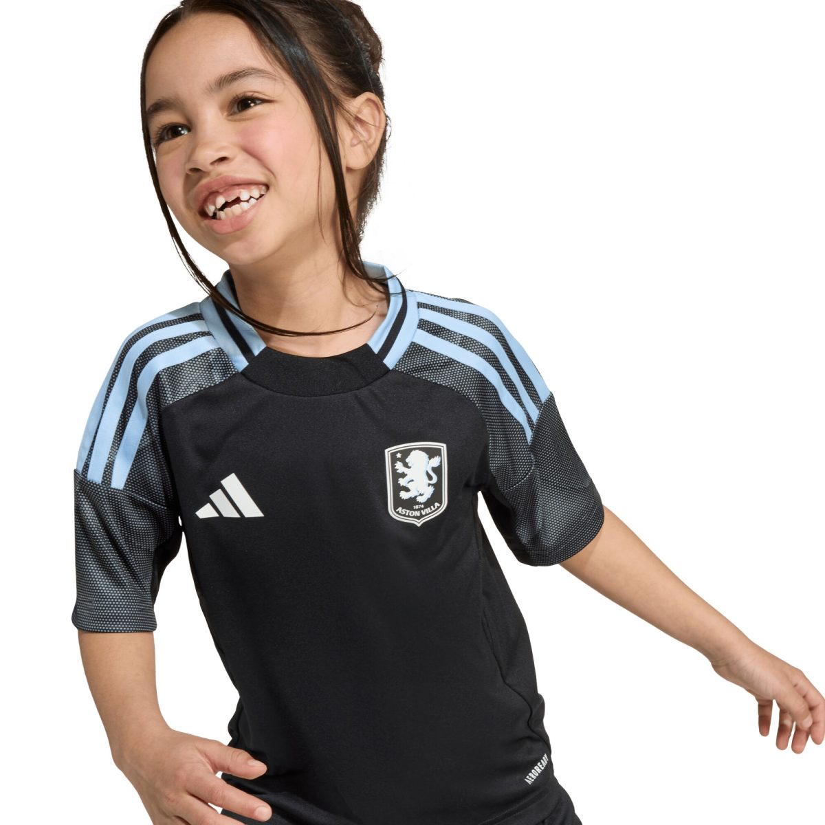 Aston Villa aston villa adidas away mini kit 2025-26 with custom printing Kits - Official Football Shirts & Training Gear