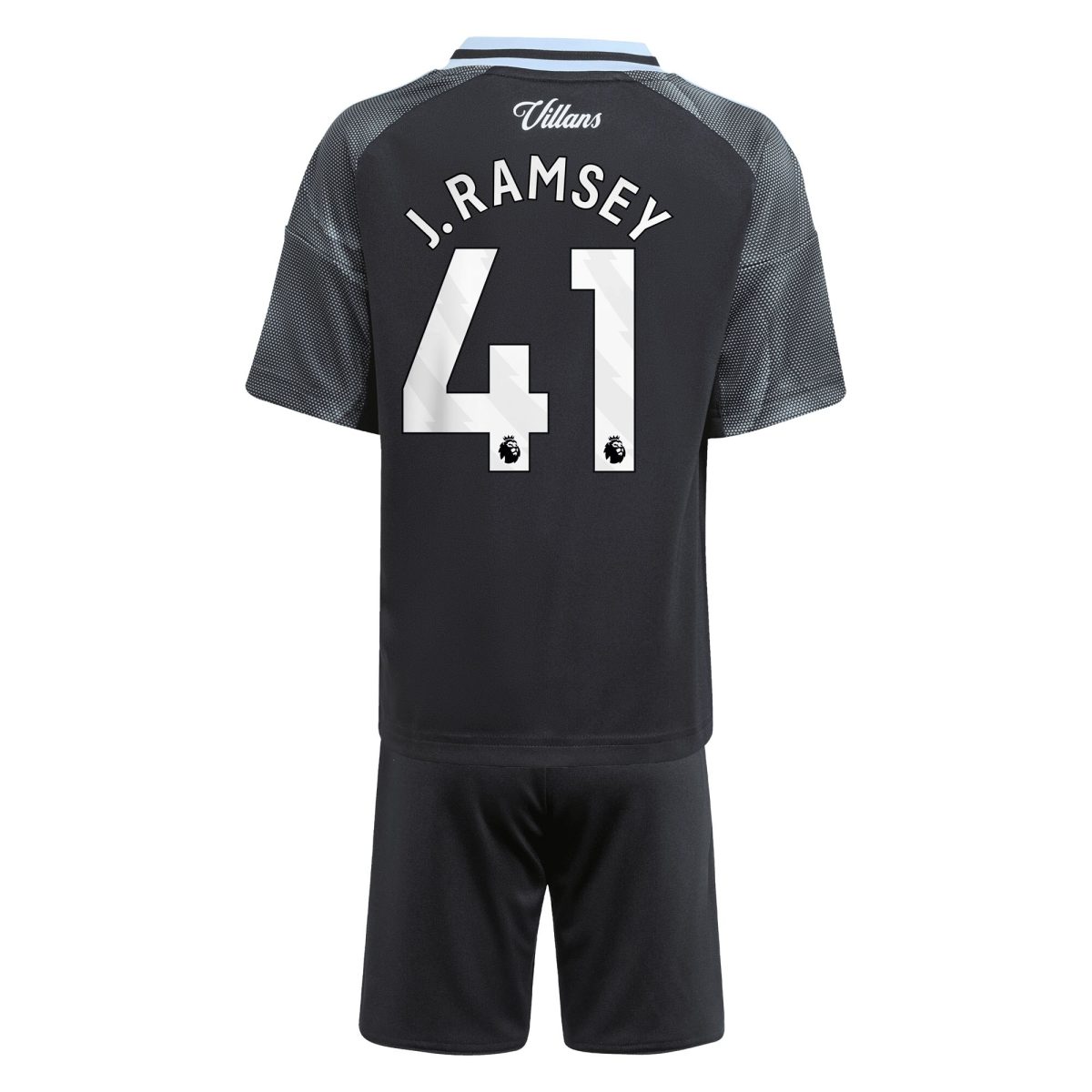 Aston Villa aston villa adidas away mini kit 2025-26 with j. ramsey 41 printing Kits - Official Football Shirts & Training Gear