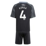 Aston Villa aston villa adidas away mini kit 2025-26 with konsa 4 printing Kits - Official Football Shirts & Training Gear
