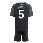 Aston Villa aston villa adidas away mini kit 2025-26 with mings 5 printing Kits - Official Football Shirts & Training Gear