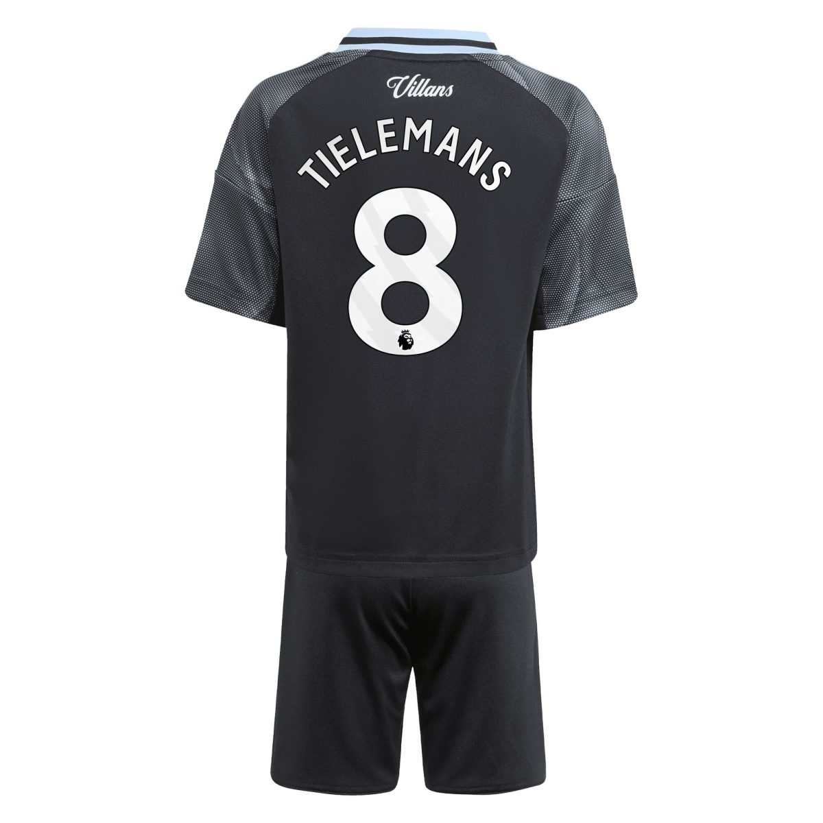 Aston Villa aston villa adidas away mini kit 2025-26 with tielemans 8 printing Kits - Official Football Shirts & Training Gear