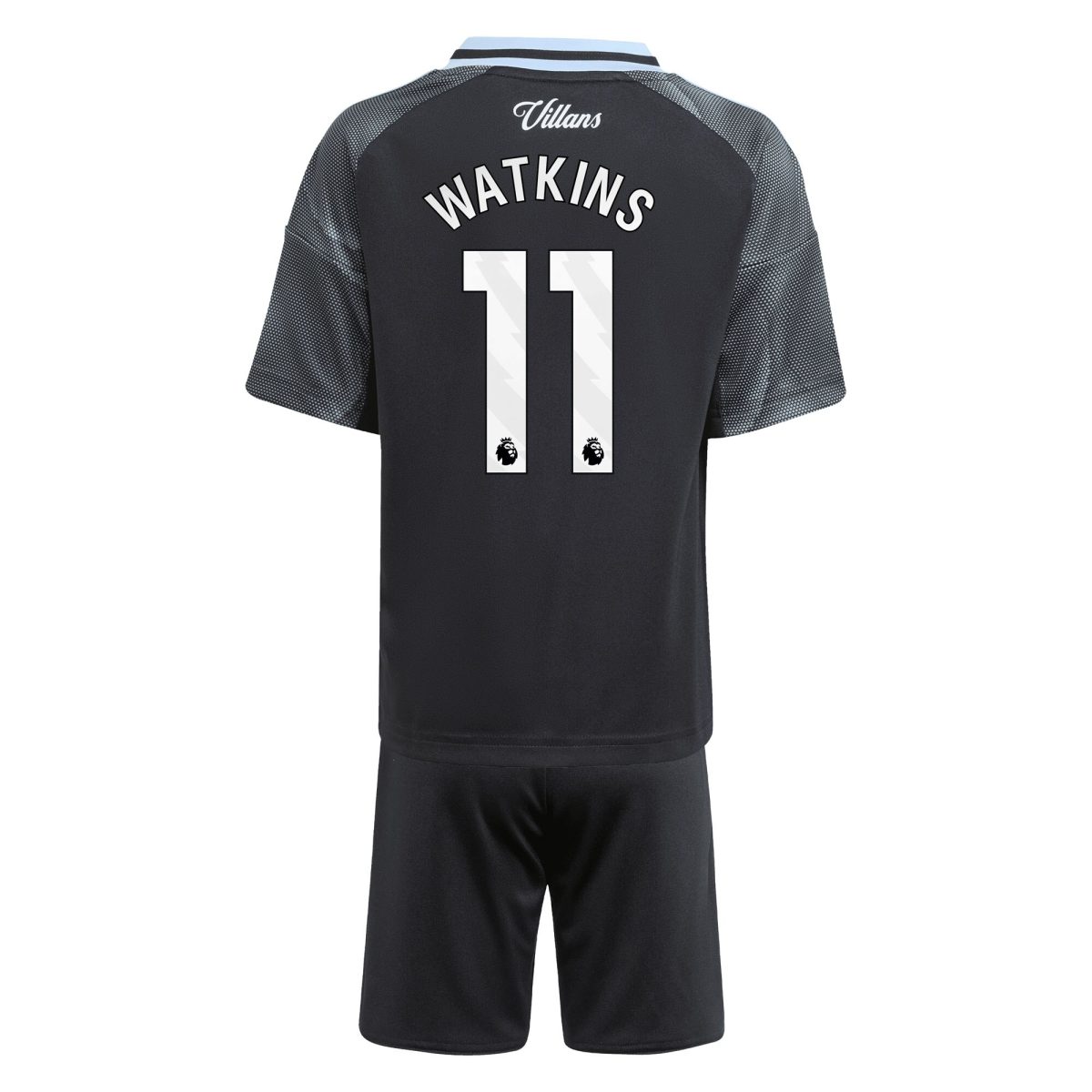 Aston Villa aston villa adidas away mini kit 2025-26 with watkins 11 printing Kits - Official Football Shirts & Training Gear