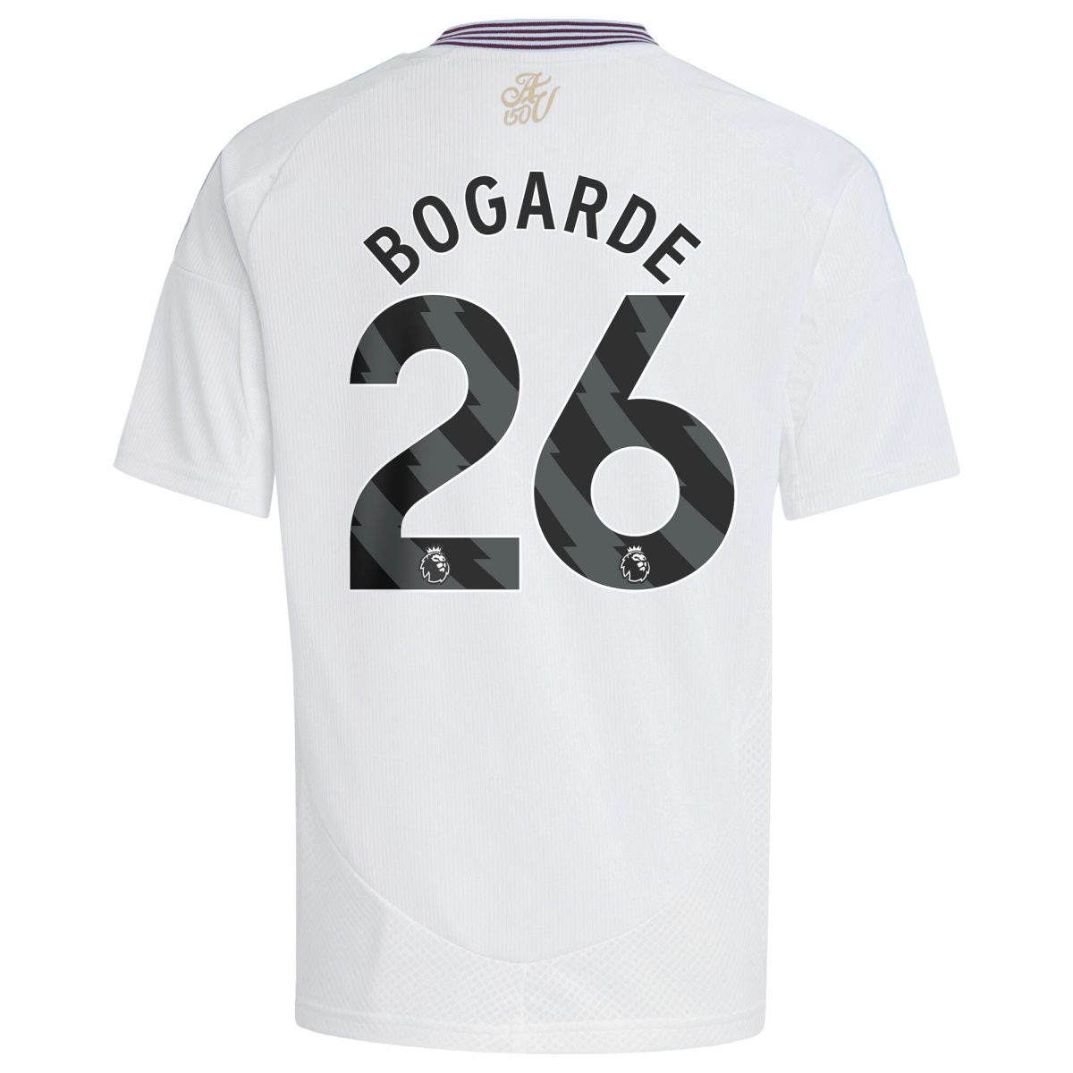 Aston Villa aston villa adidas away shirt 2024-25 – kids with bogarde 26 printing Kits - Official Football Shirts & Training Gear