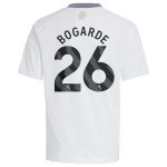 Aston Villa aston villa adidas away shirt 2024-25 – kids with bogarde 26 printing Kits - Official Football Shirts & Training Gear