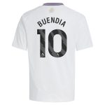 Aston Villa aston villa adidas away shirt 2024-25 – kids with buendia 10 printing Kits - Official Football Shirts & Training Gear