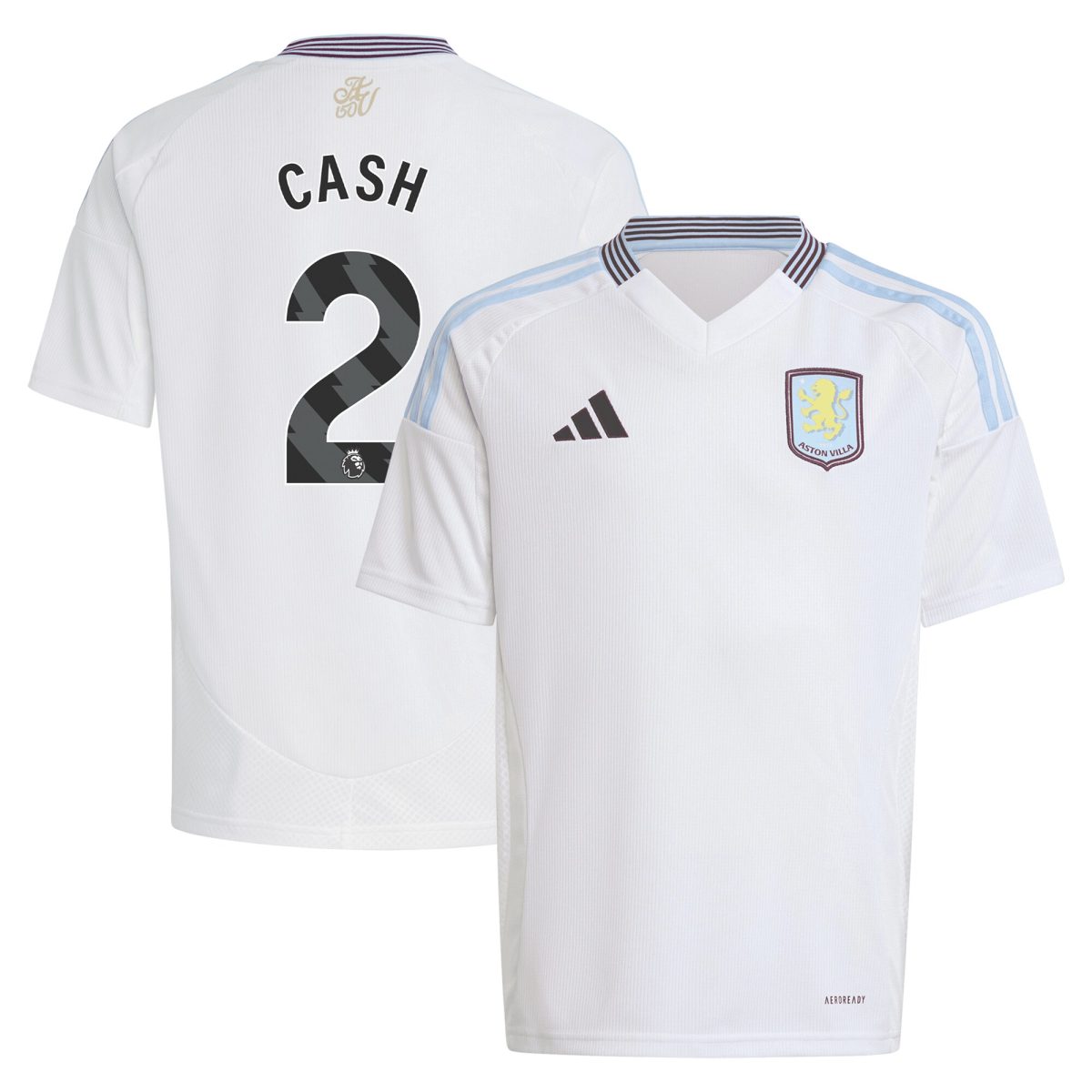 Aston Villa aston villa adidas away shirt 2024-25 – kids with cash 2 printing Kits - Official Football Shirts & Training Gear