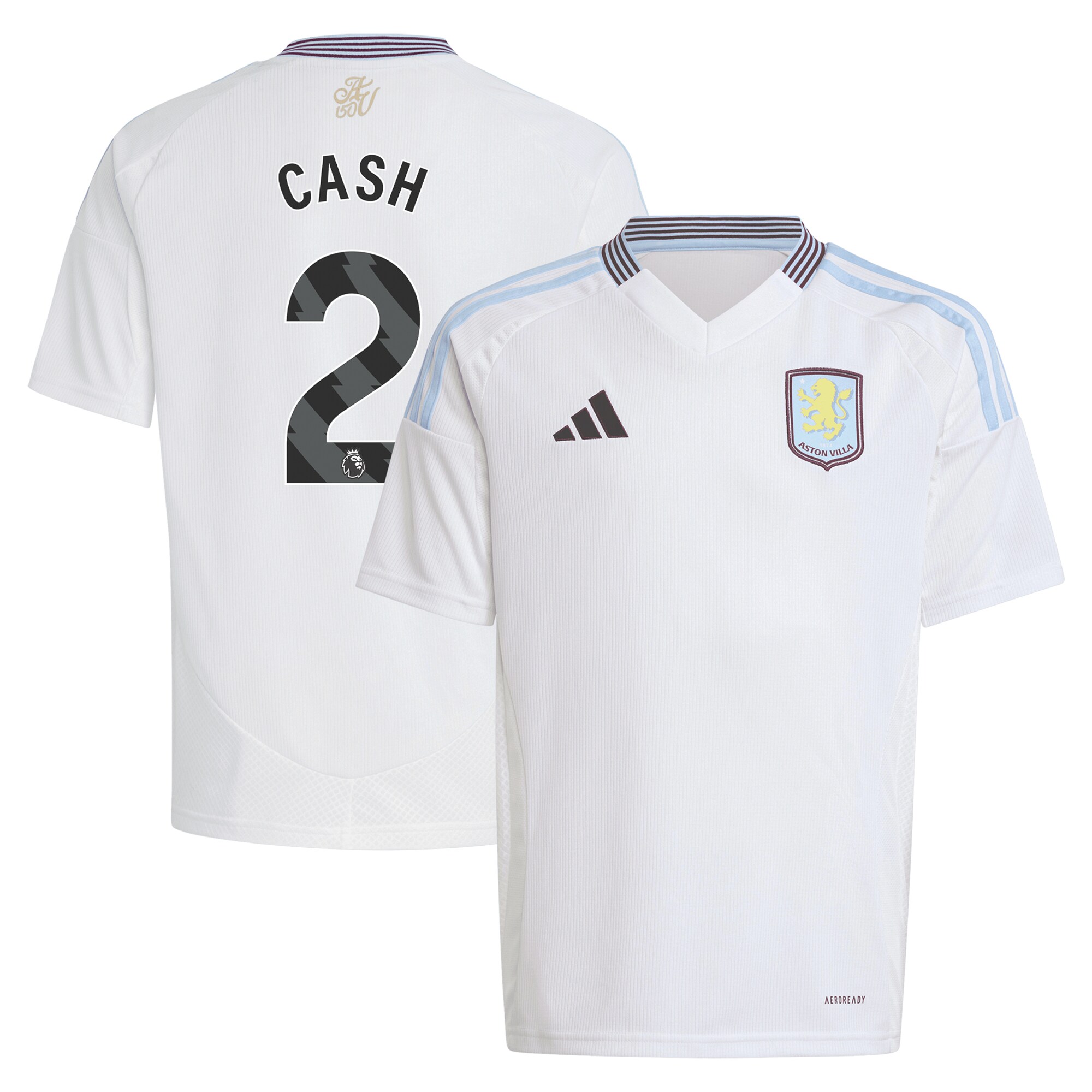 Aston Villa aston villa adidas away shirt 2024-25 – kids with cash 2 printing Kits - Official Football Shirts & Training Gear