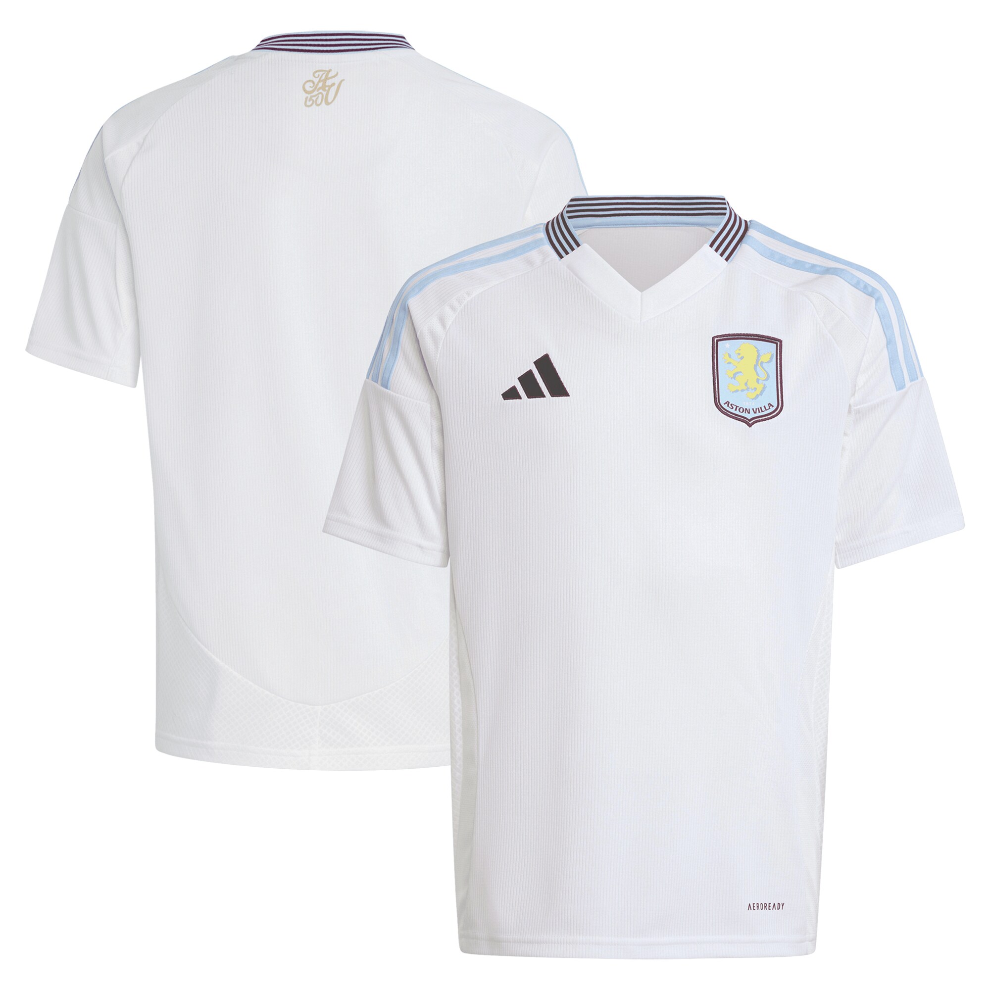 Aston Villa aston villa adidas away shirt 2024-25 – kids with custom printing Kits - Official Football Shirts & Training Gear