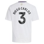 Aston Villa aston villa adidas away shirt 2024-25 – kids with diego carlos 3 printing Kits - Official Football Shirts & Training Gear