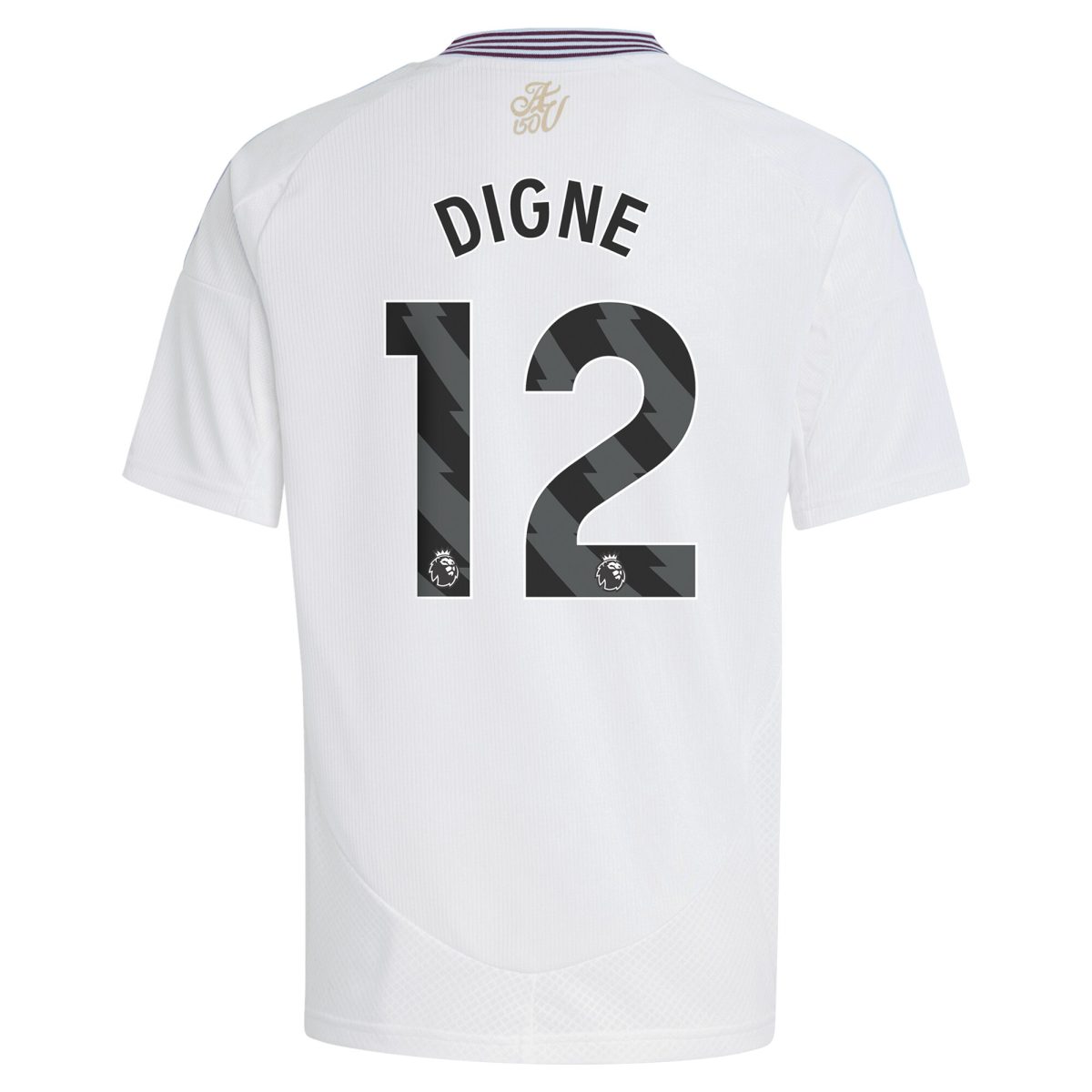 Aston Villa aston villa adidas away shirt 2024-25 – kids with digne 12 printing Kits - Official Football Shirts & Training Gear
