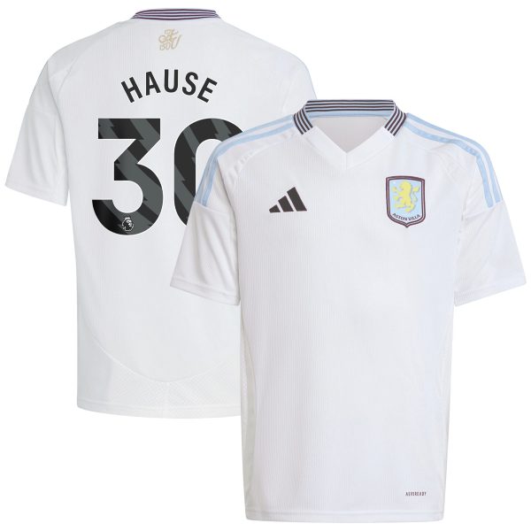 Aston Villa aston villa adidas away shirt 2024-25 – kids with hause 30 printing Kits - Official Football Shirts & Training Gear