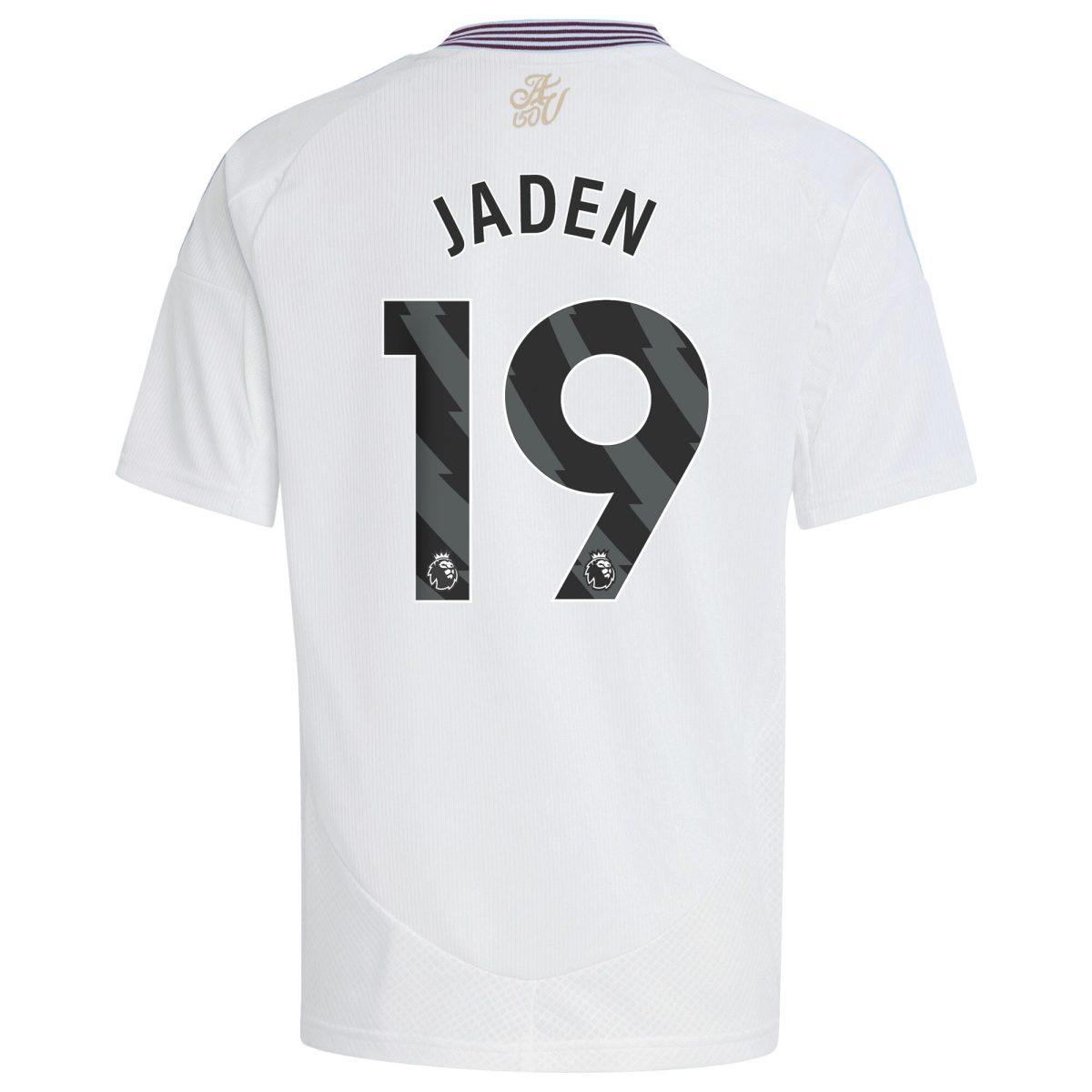 Aston Villa aston villa adidas away shirt 2024-25 – kids with jaden 19 printing Kits - Official Football Shirts & Training Gear