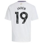 Aston Villa aston villa adidas away shirt 2024-25 – kids with jaden 19 printing Kits - Official Football Shirts & Training Gear