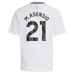 Aston Villa aston villa adidas away shirt 2024-25 – kids with m.asensio 21 printing Kits - Official Football Shirts & Training Gear