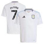 Aston Villa aston villa adidas away shirt 2024-25 – kids with mcginn 7 printing Kits - Official Football Shirts & Training Gear