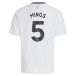 Aston Villa aston villa adidas away shirt 2024-25 – kids with mings 5 printing Kits - Official Football Shirts & Training Gear