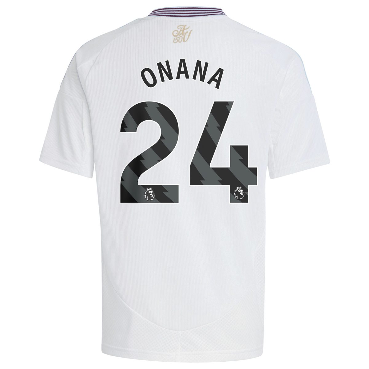 Aston Villa aston villa adidas away shirt 2024-25 – kids with onana 24 printing Kits - Official Football Shirts & Training Gear