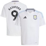 Aston Villa aston villa adidas away shirt 2024-25 – kids with rashford 9 printing Kits - Official Football Shirts & Training Gear