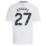 Aston Villa aston villa adidas away shirt 2024-25 – kids with rogers 27 printing Kits - Official Football Shirts & Training Gear